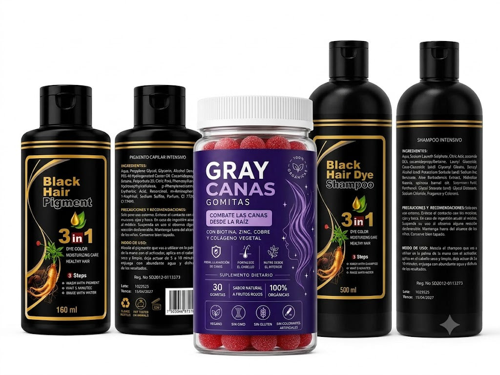 SHAMPOO + GOMAS